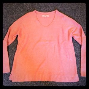 Pink Loft vneck